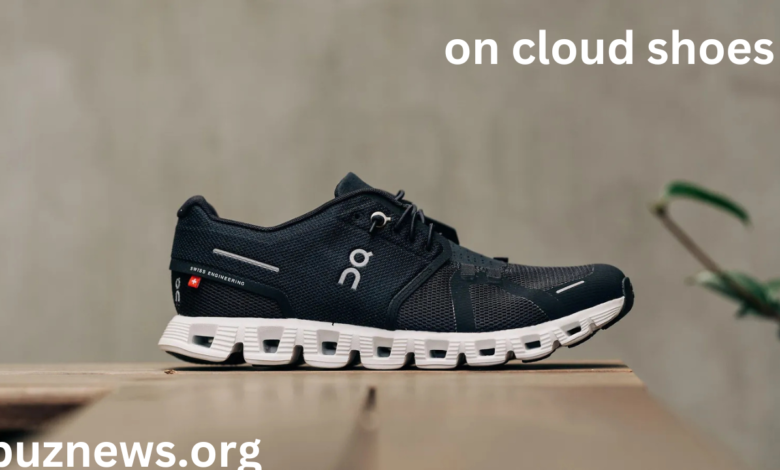 on cloud shoes